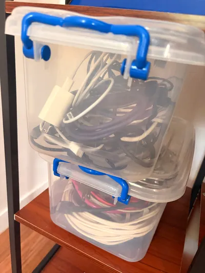Cables box organizer